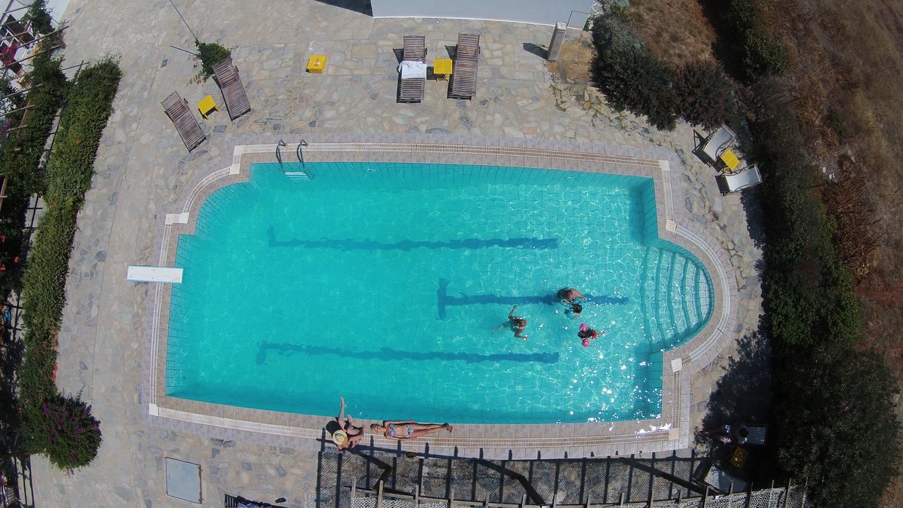Arokaria Seaside Hotel Ambelas Exterior foto